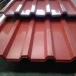 Chapa trapezoidal cubierta y fachada